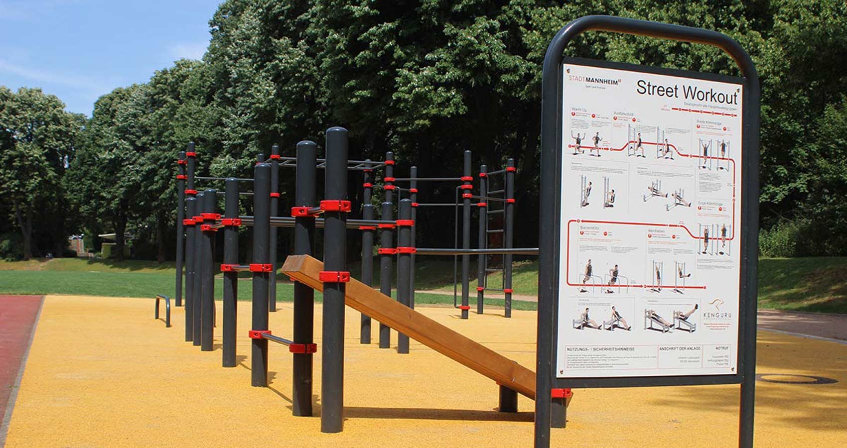 Street Workout Park - Unterer Luisenpark