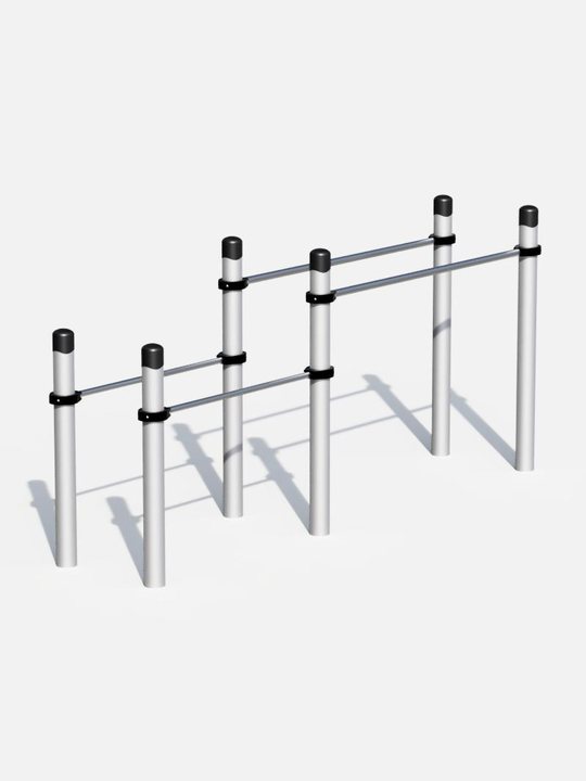 Parallelbarren zweistufig